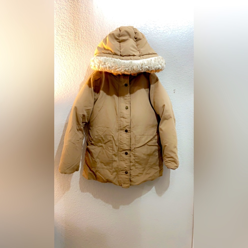 Girls, Old Navy, camel coat, Sz 8